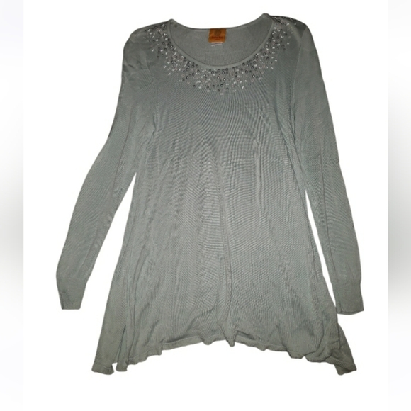 Ruby Red Tunic Petite L - Picture 1 of 4